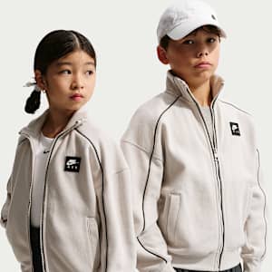 Nike Air Big Kids' Fleece Track Jacket. Nike.com